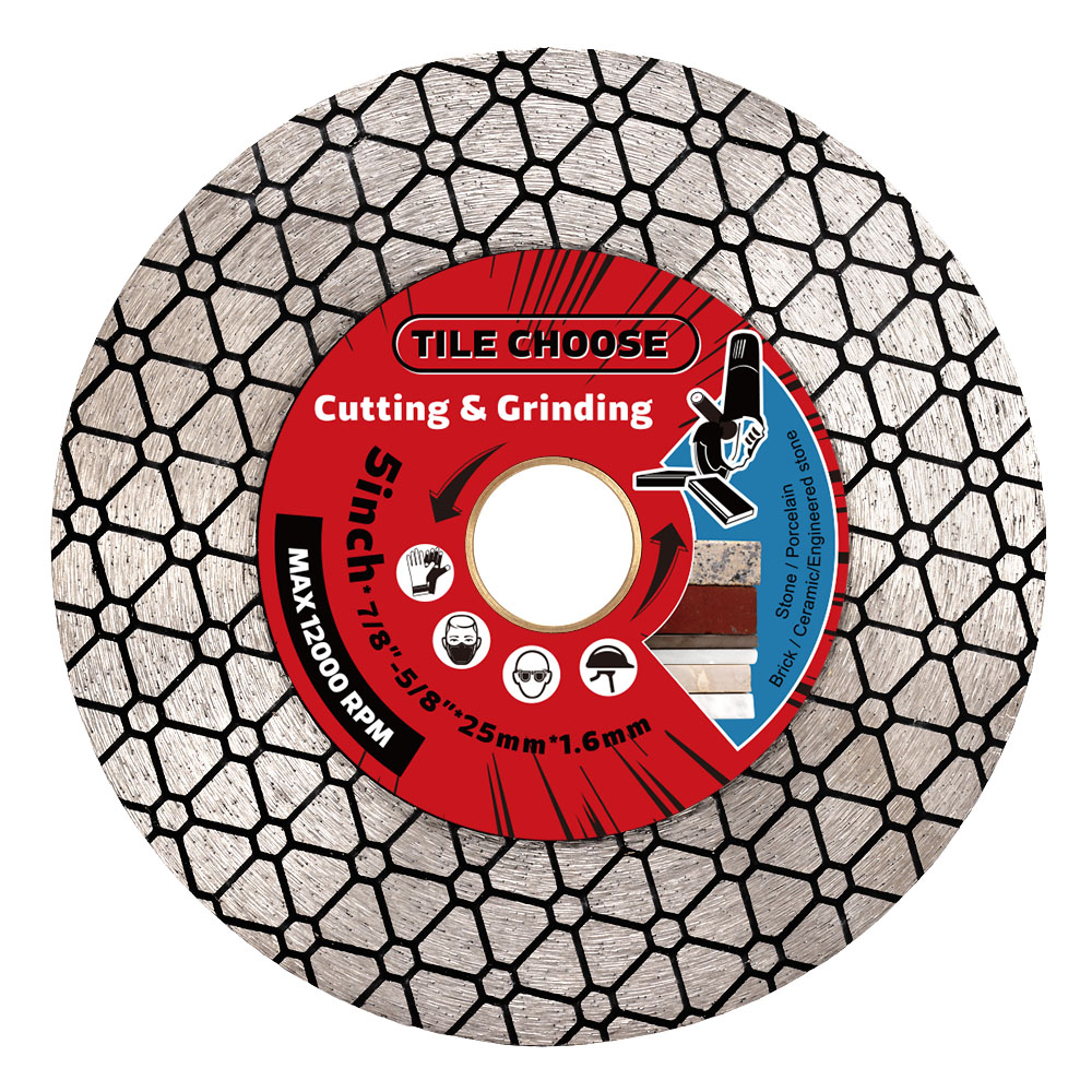 Brick Cutting Saw - Casaverde 125mm Diamond Cutting Disc Ceramic