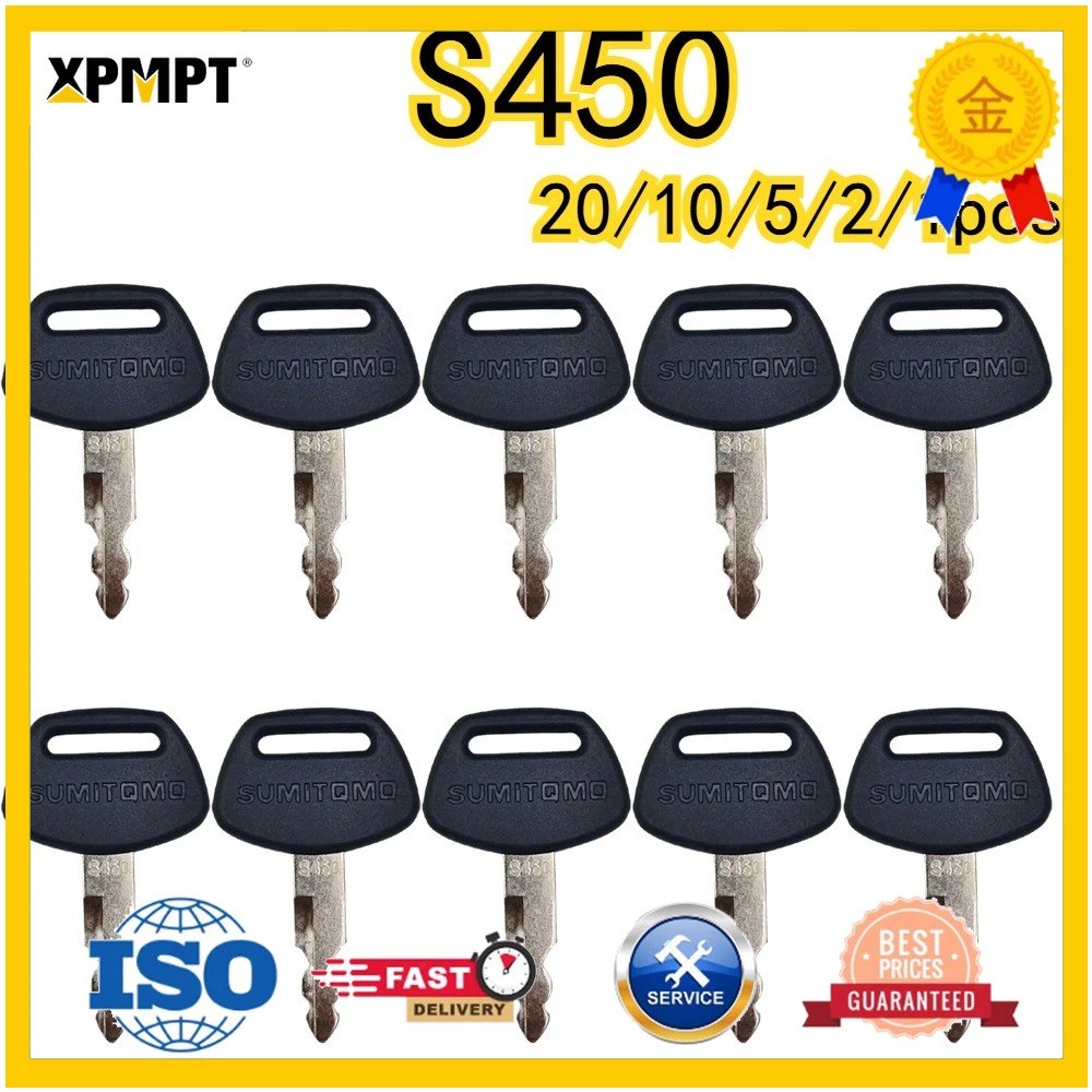 Heavy Equipment Logo - 20/10/5/2/1piecs S450 Excavator Heavy Equipment Black