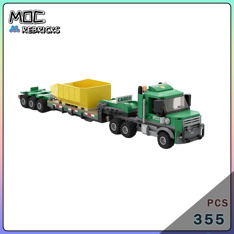 Heavy Equipment Engineering - MOC Heavy-Duty Cargo Truck and Lowboy