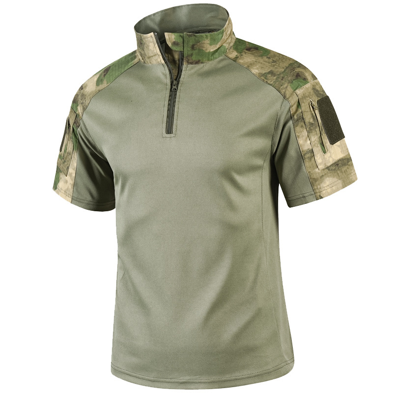 Heavy Equipment Operator Shirts - Combat Uniform Shirt Camouflage American Asian