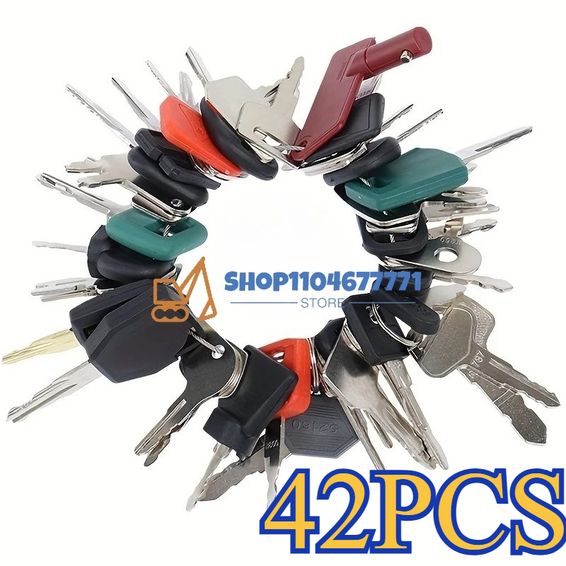 Heavy Equipment Key Set - 42PCS Heavy Equipment Keys Set for