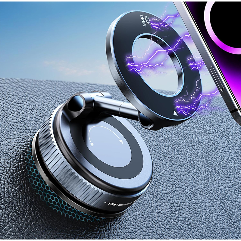 Foldable Magnetic Phone Holder - Vacuum Suction Cup Lifter review and price