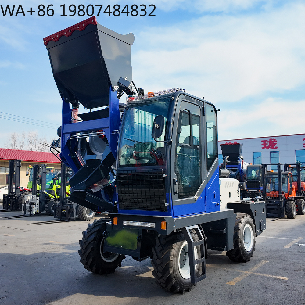 2.6CBM Heavy Duty  Self Loadin - Heavy Equipment Mixer review and price