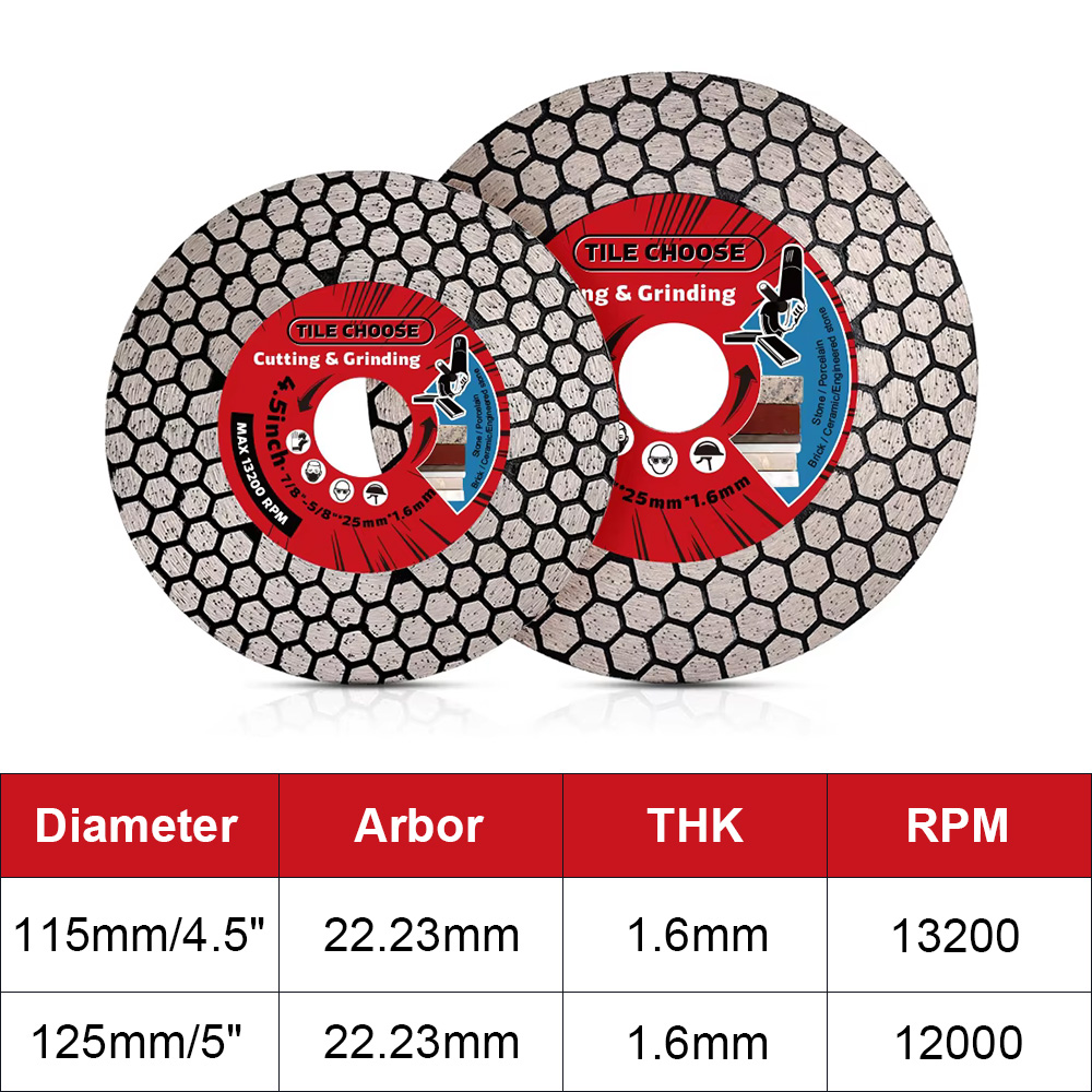 D115mm/125mm Diamond Blade Dia - Brick Cutting Saw review and price