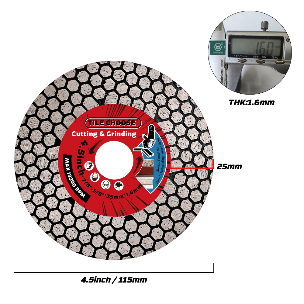 D115mm/125mm Diamond Blade Dia - Brick Cutting Saw review and price