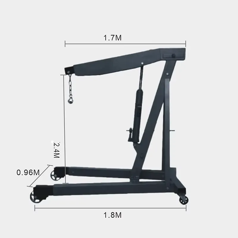 3 Ton Engine Crane 3T Car Engi - Heavy Equipment Jack Stands review and price