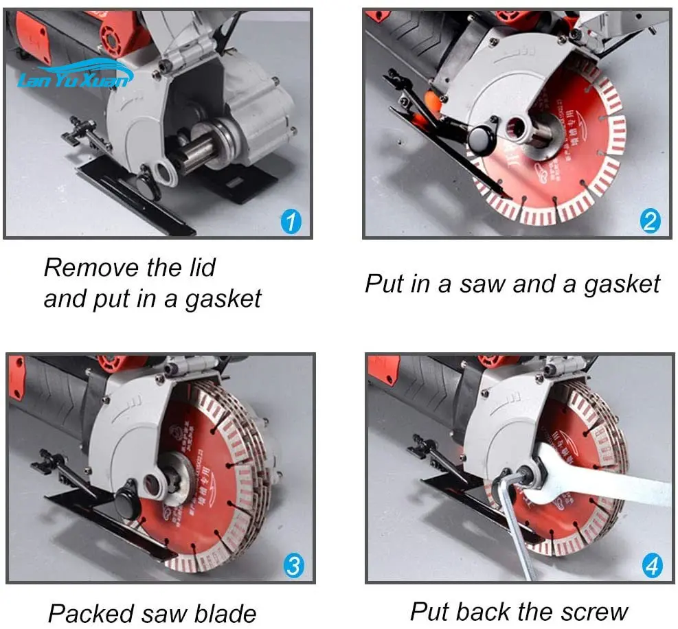 110/220v Wall Grooving Cutting - Brick Cutting Saw review and price