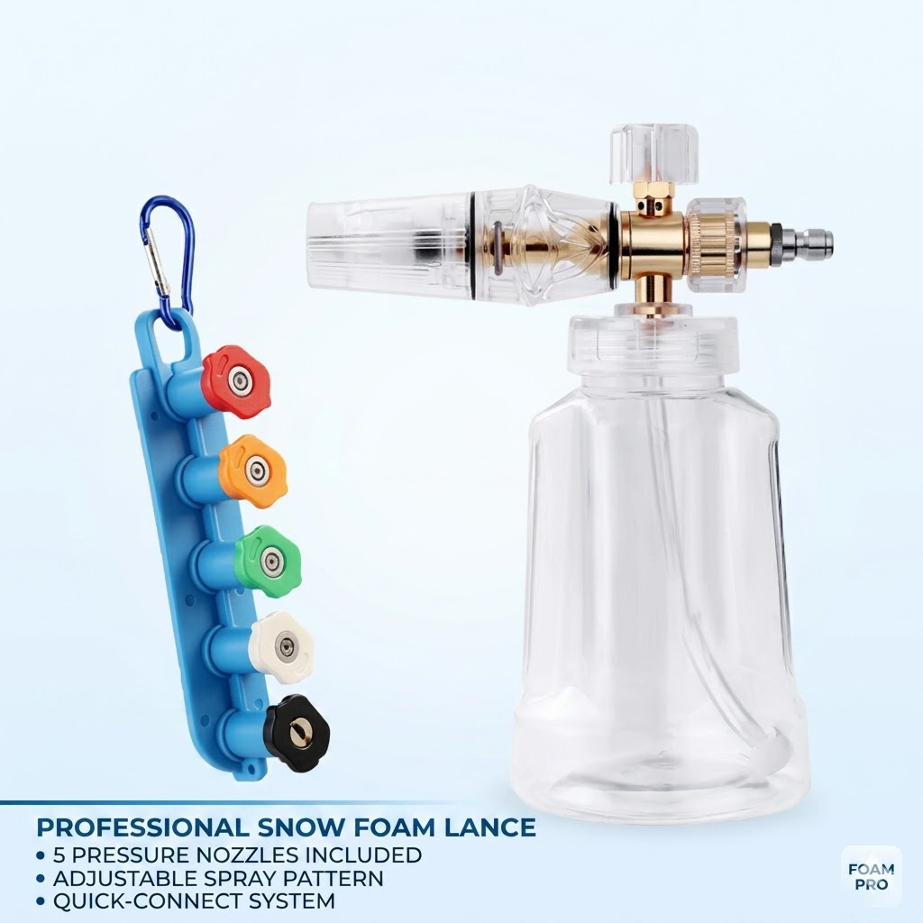 Heavy Duty 1L Car Foam Sprayer - Heavy Equipment Engineering review and price