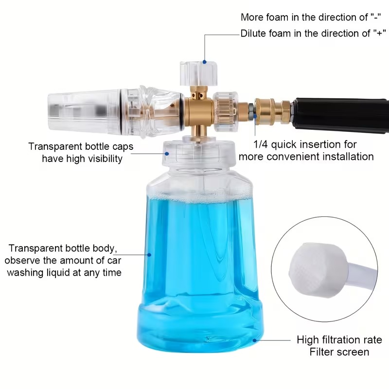 Heavy Duty 1L Car Foam Sprayer - Heavy Equipment Engineering review and price