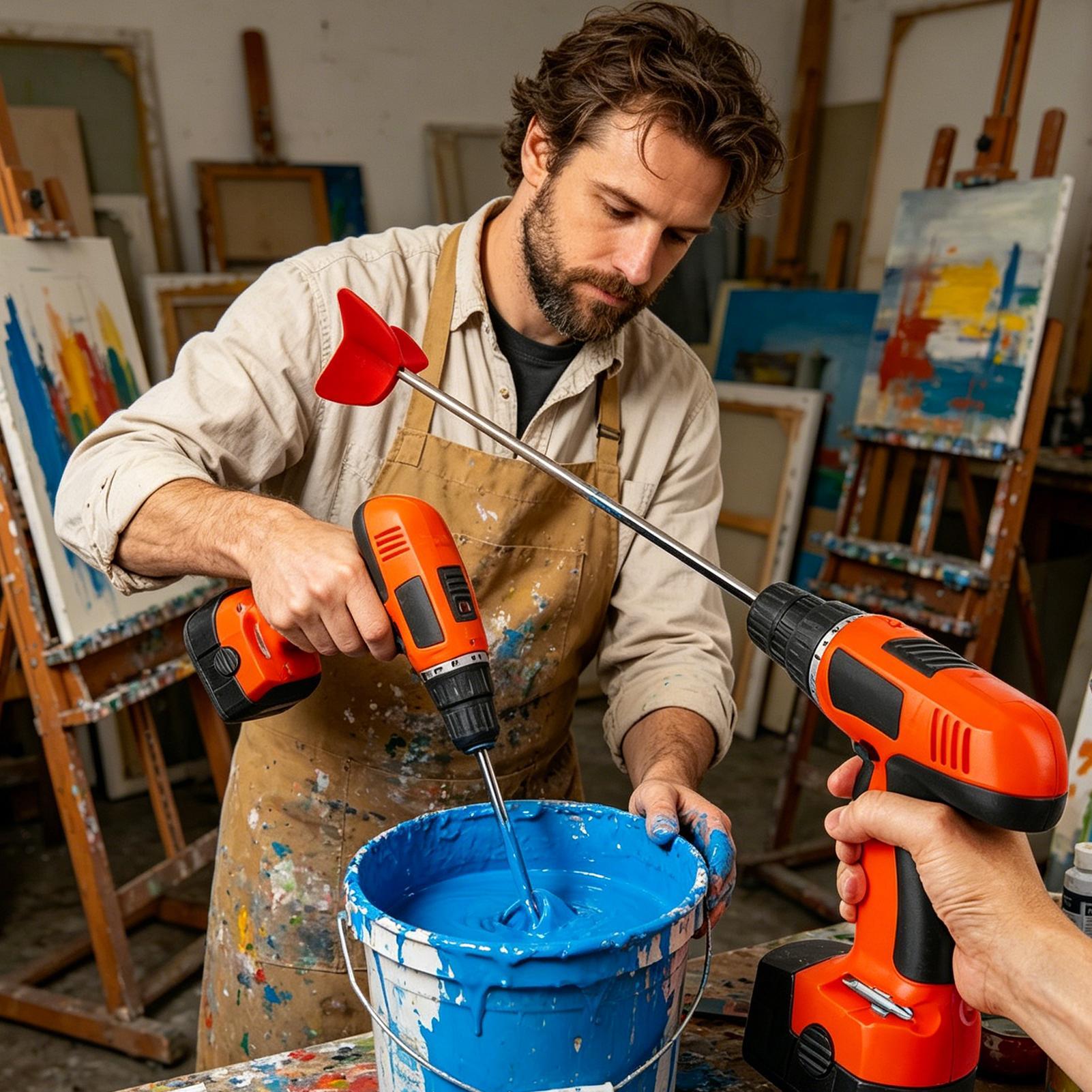 Paint Stirrer For Drill Portab - Heavy Equipment Mixer review and price