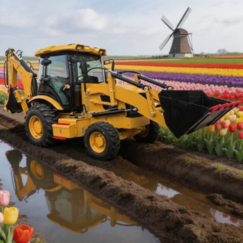 4x4 Backhoe Loader Digger Trac - Tractor Backhoe review and price