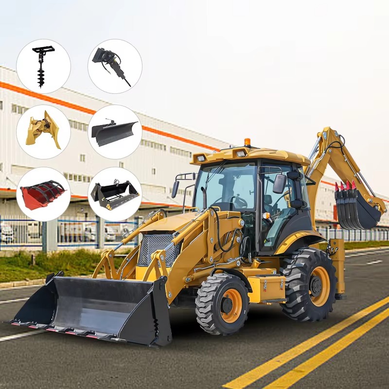 4x4 Backhoe Loader Digger Trac - Tractor Backhoe review and price