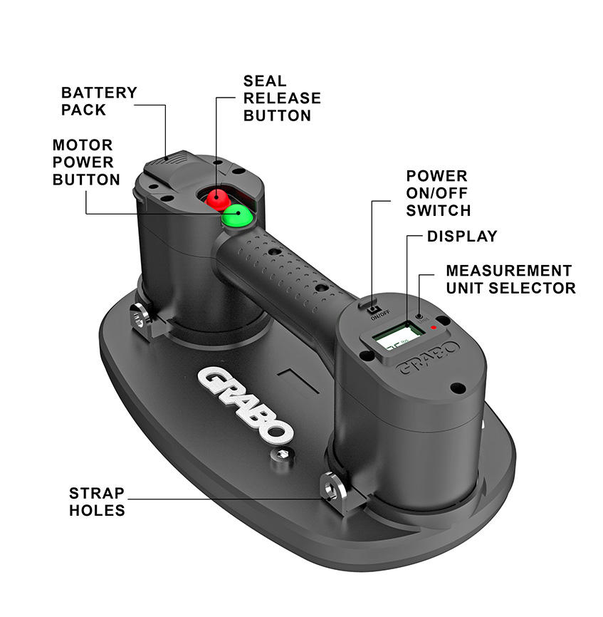RAIZI Grabo Pro Electric Vacuu - Vacuum Suction Cup Lifter review and price