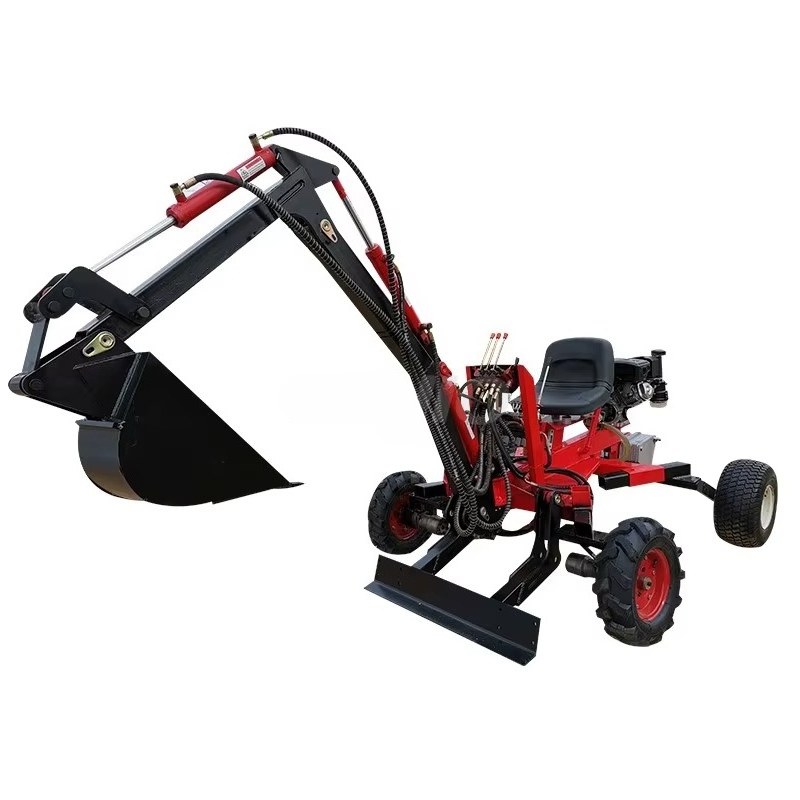 Cheap Small Orchard Excavator  - Tractor Backhoe review and price