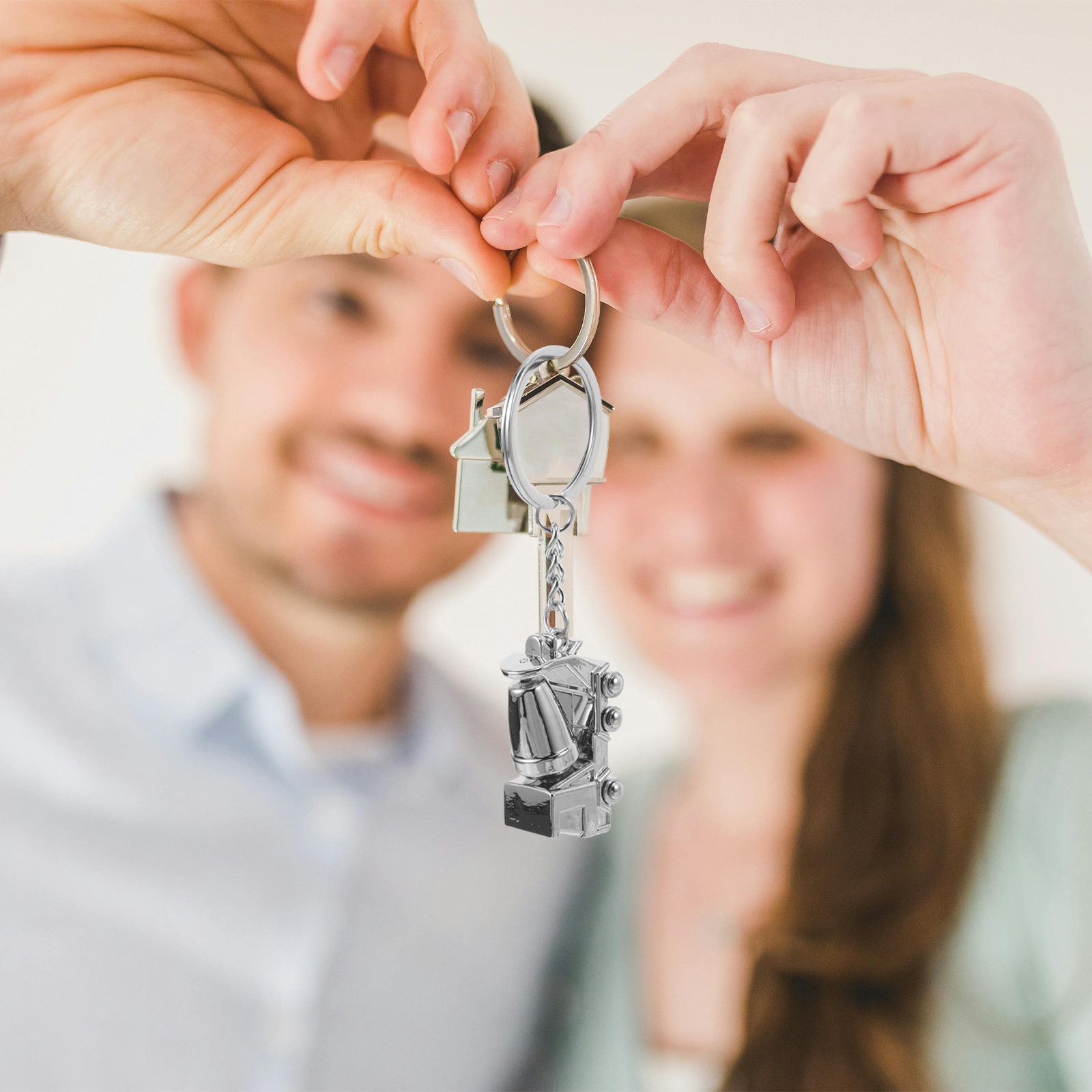 Alloy Mixer Truck Keychain 3D  - Heavy Equipment Mixer review and price