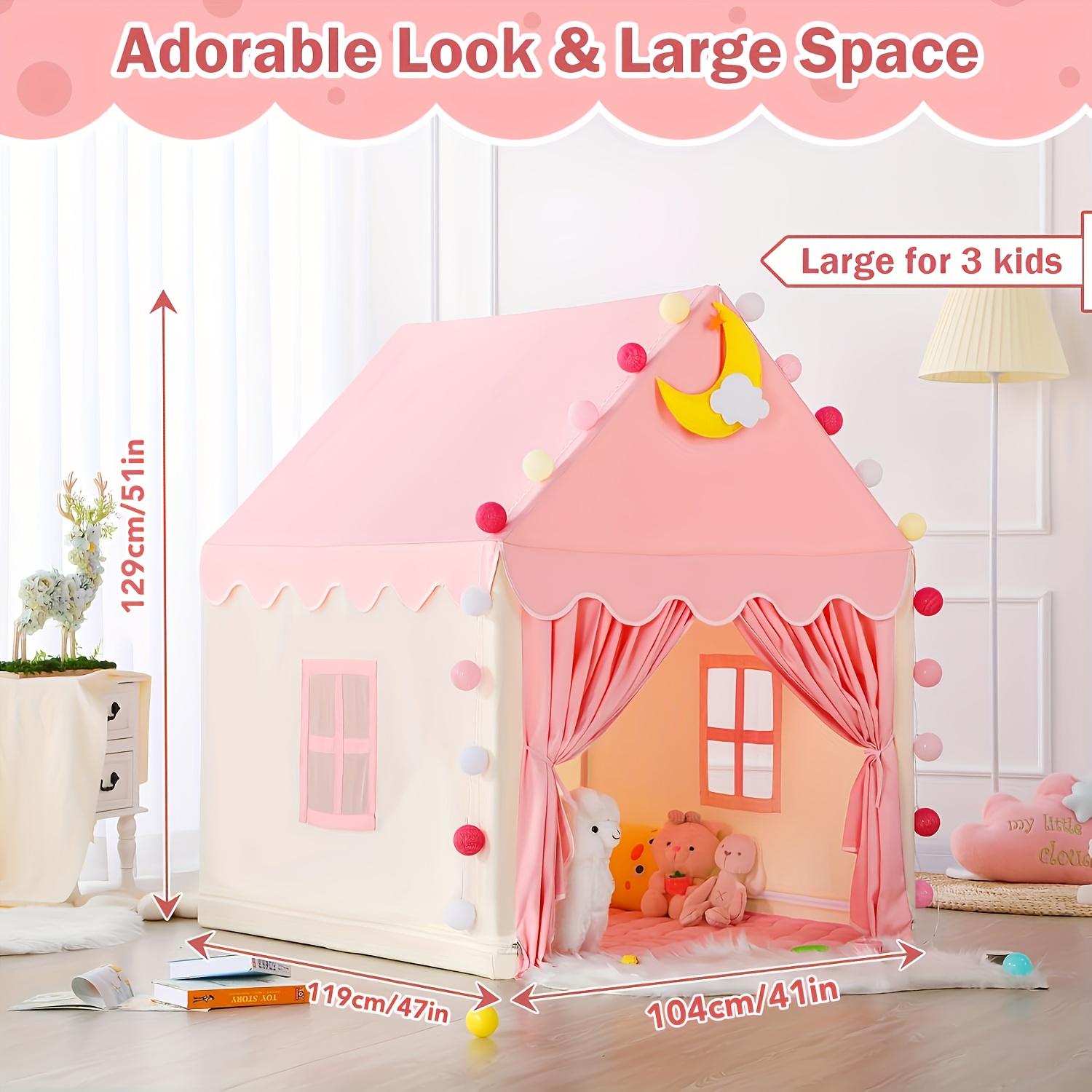 Large Pink Girls & Boys Castle - Heavy Equipment Birthday Theme review and price