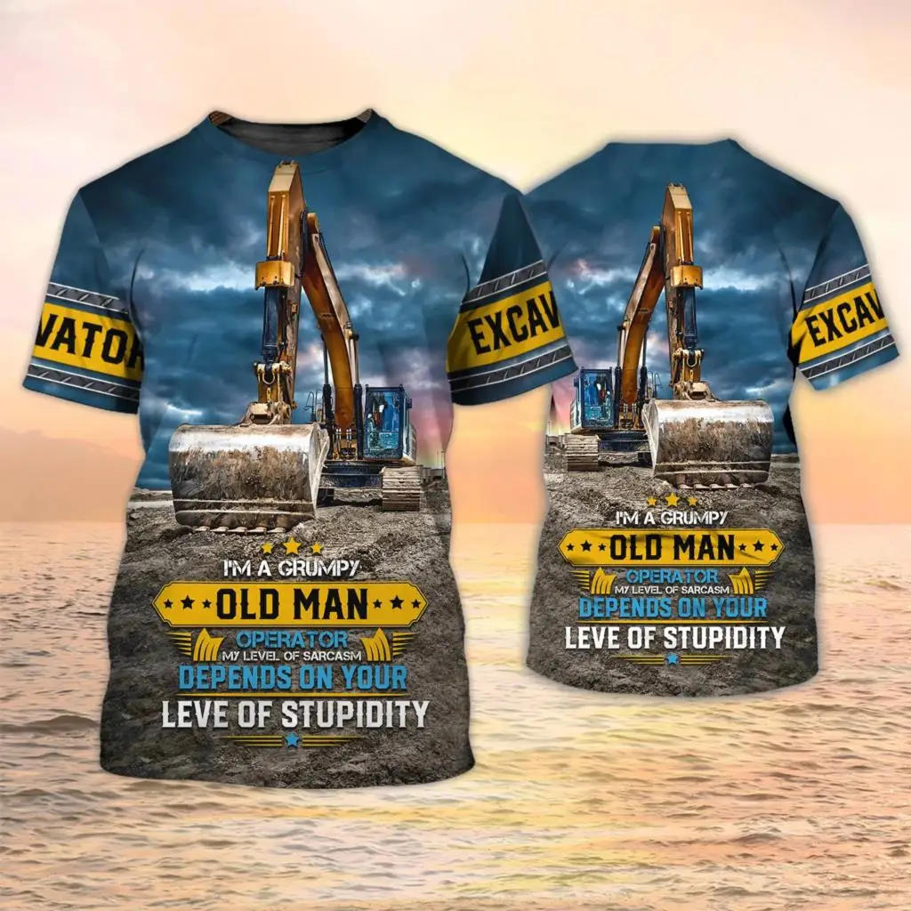 Excavator TShirts Heavy Equipm - Heavy Equipment Operator Shirts review and price