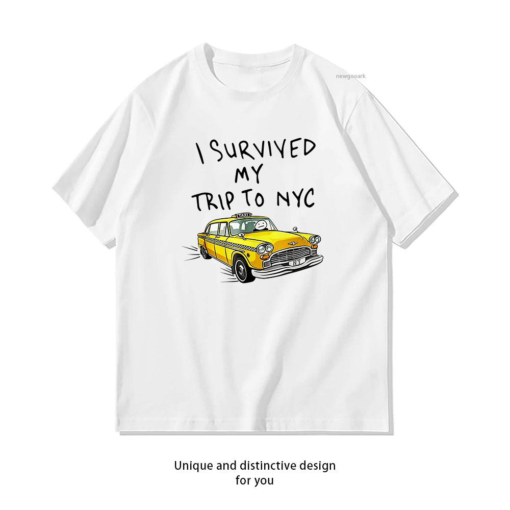 I Survived My Trip To NYC T Sh - Heavy Equipment Operator Shirts review and price