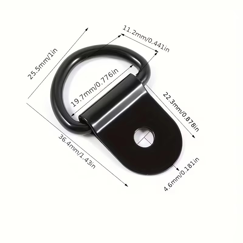 10Pcs D Rings Tie Down Anchors - Heavy Equipment Trailer review and price