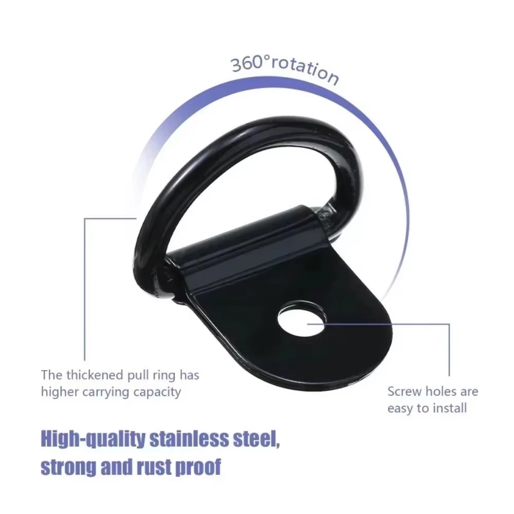 10Pcs D Rings Tie Down Anchors - Heavy Equipment Trailer review and price