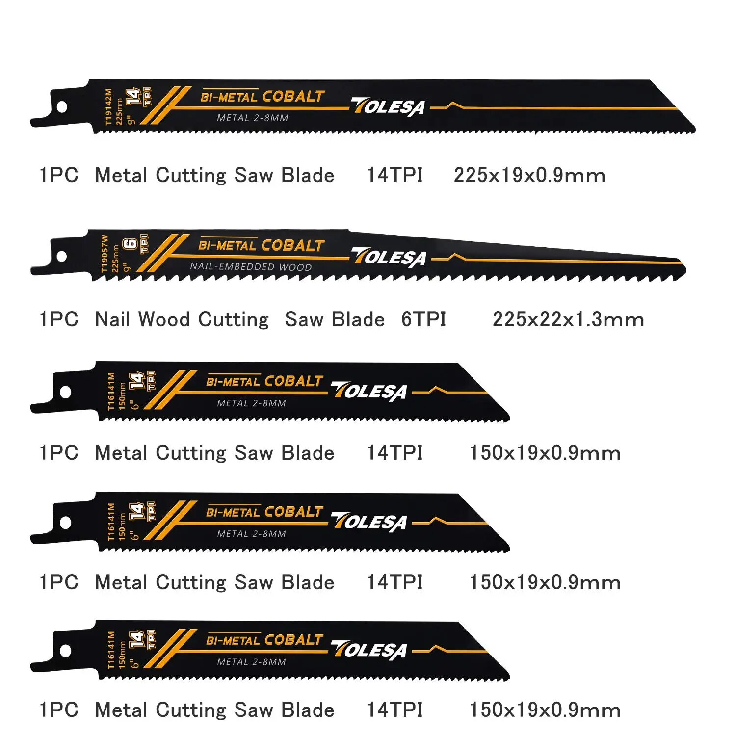 TOLESA 10PCS Reciprocating Bi- - Brick Cutting Saw review and price