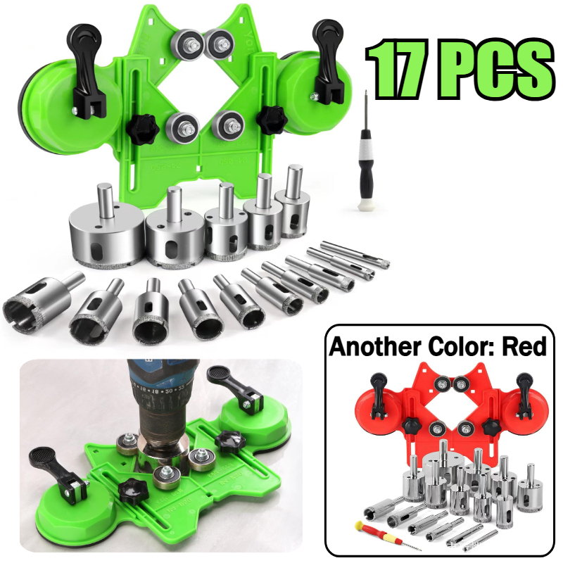 17Pcs Diamond Tile Drill Bits  - Brick Cutting Saw review and price
