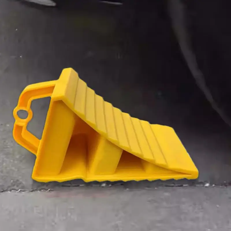 Portable Car Wheel Chock Anti  - Heavy Equipment Trailer review and price